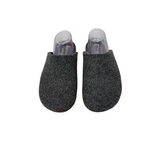 Jenni Kayne Gray Wool Mules